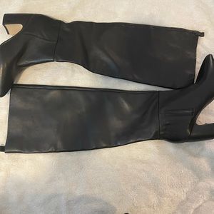 Black over the knee Sam Edelman leather boot